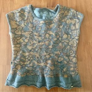 Escada wool cashmere blend top